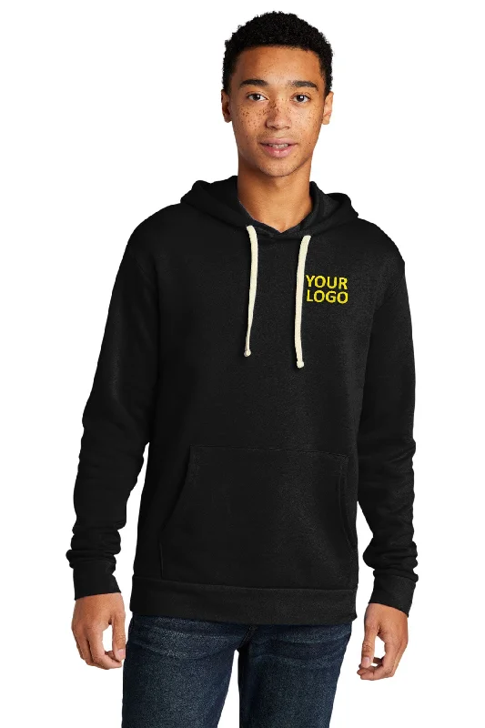 Next Level Unisex Beach Fleece Customized Hoodies, Black Hoodie with Slit Hem Functional Movement Next Level Unisex Beach Fleece Customized Hoodies, Black Hoodie with Slit Hem Functional Movement