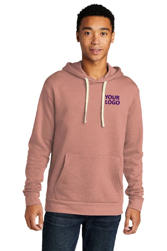Next Level Unisex Beach Fleece Customized Hoodies, Desert Pink Hoodie with Hem Drawcord Adjustable Customizable Next Level Unisex Beach Fleece Customized Hoodies, Desert Pink Hoodie with Hem Drawcord Adjustable Customizable