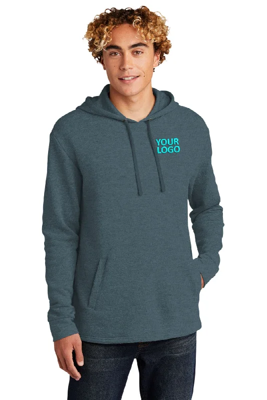 Next Level Unisex PCH Fleece Customized Hoodies, Heather Slate Blue Hooded Sweatshirt Casual Wear Street Style Next Level Unisex PCH Fleece Customized Hoodies, Heather Slate Blue Hooded Sweatshirt Casual Wear Street Style
