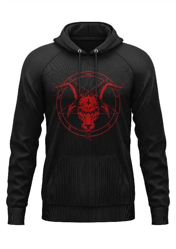 PENTAGRAM RED - HOODIE