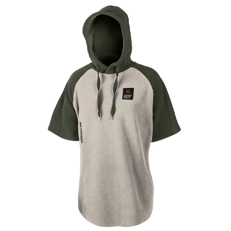 Stoney Creek Womens Hooded Bush Tee - Oatmeal/Rosin