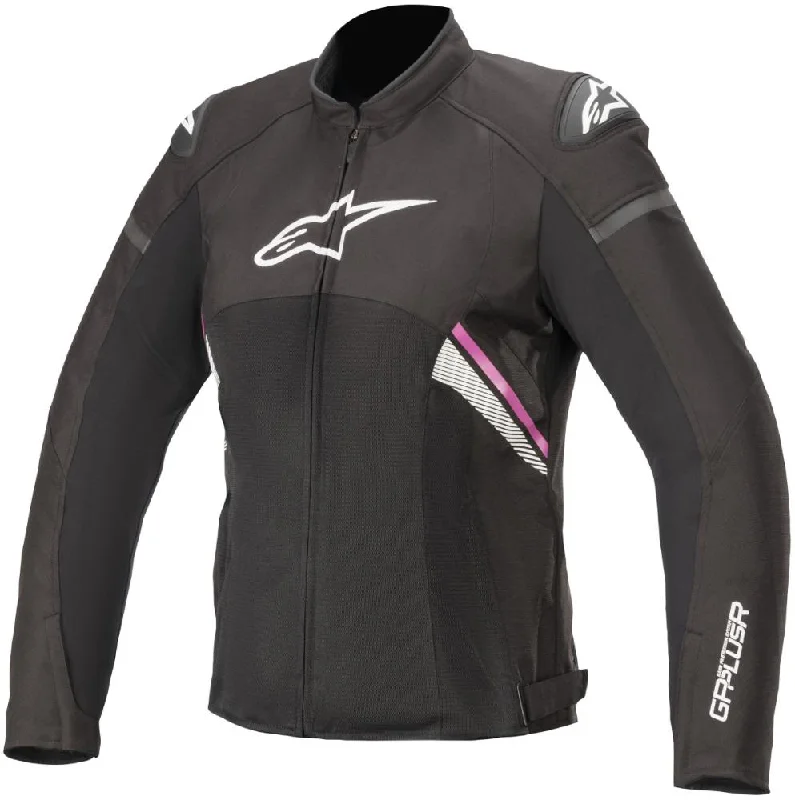 Alpinestars Women’s Stella T-GP Plus R v3 Airflow Black, White and Fuchsia Textile Jacket Jersey Jacket Tulle Jacket Batik Jacket Alpinestars Women’s Stella T-GP Plus R v3 Airflow Black, White and Fuchsia Textile Jacket Jersey Jacket Tulle Jacket Batik Jacket