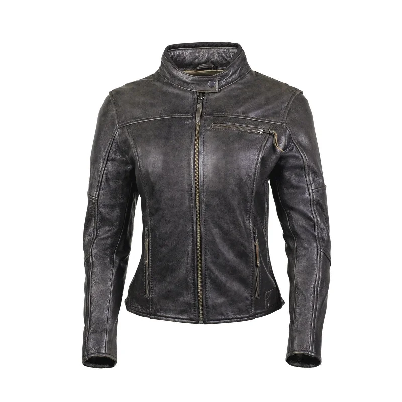 Close Out Cortech ‘The Lolo’ Women’s Brown Traditional Premium Leather Jacket with SAS-TEC Armor Size Large Wool Jacket Cashmere Jacket Tweed Jacket Close Out Cortech ‘The Lolo’ Women’s Brown Traditional Premium Leather Jacket with SAS-TEC Armor Size Large Wool Jacket Cashmere Jacket Tweed Jacket