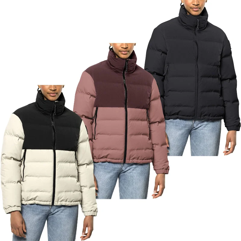 Jack Wolfskin Womens Alex Down Jacket Coat Wool Jacket Cashmere Jacket Tweed Jacket Jack Wolfskin Womens Alex Down Jacket Coat Wool Jacket Cashmere Jacket Tweed Jacket