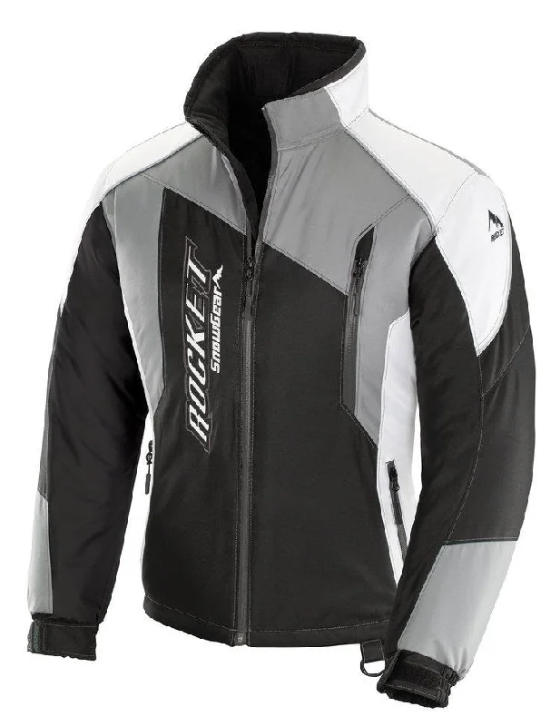 Joe Rocket Womens Black and Grey XC Snow Jacket Plaid Jacket Tartan Jacket Houndstooth Jacket Joe Rocket Womens Black and Grey XC Snow Jacket Plaid Jacket Tartan Jacket Houndstooth Jacket