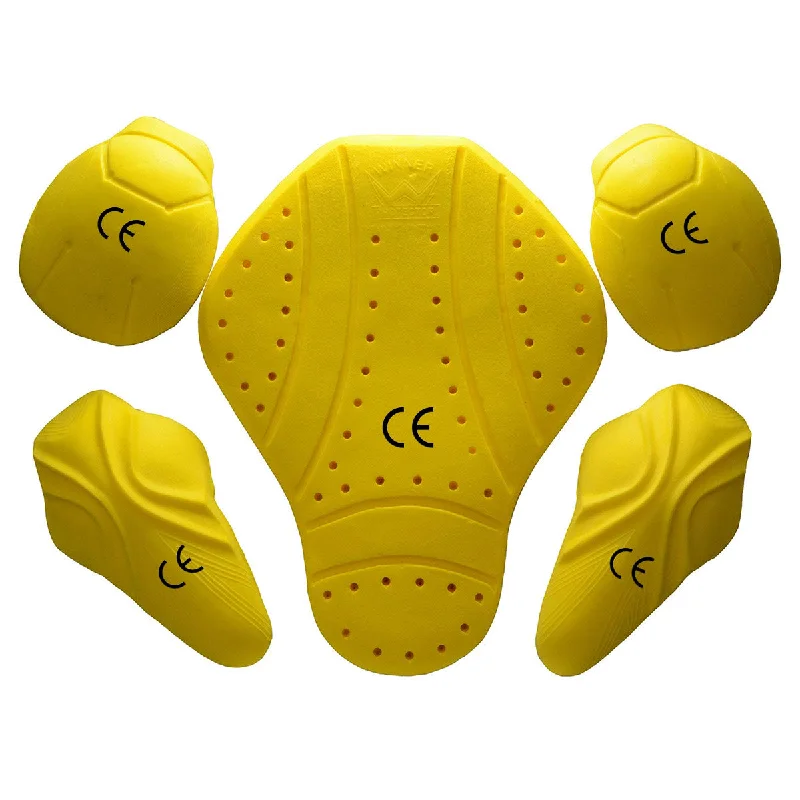 Milwaukee Leather MP7908 5-PC CE-Approved Motorcycle Armor for Shoulder, Elbow and Back| Armor for Motorcycle Jackets Welt Pockets Slit Pockets Flap Pockets Milwaukee Leather MP7908 5-PC CE-Approved Motorcycle Armor for Shoulder, Elbow and Back| Armor for Motorcycle Jackets Welt Pockets Slit Pockets Flap Pockets