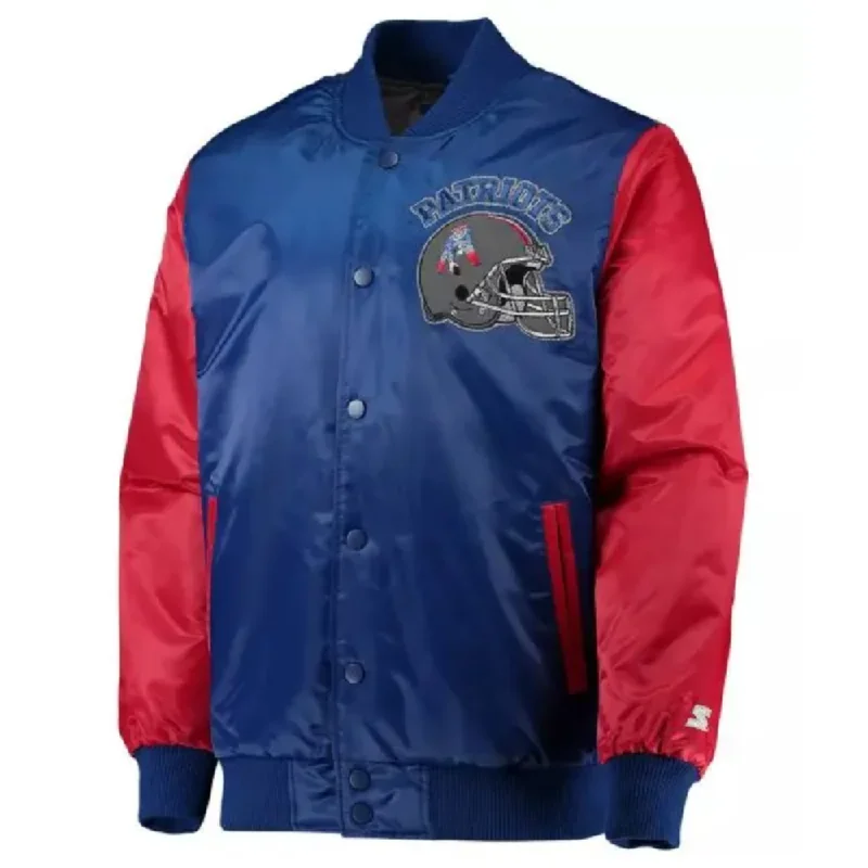 New England Patriots Jacket One-Shoulder Jacket Off-the-Shoulder Jacket Asymmetrical Jacket New England Patriots Jacket One-Shoulder Jacket Off-the-Shoulder Jacket Asymmetrical Jacket