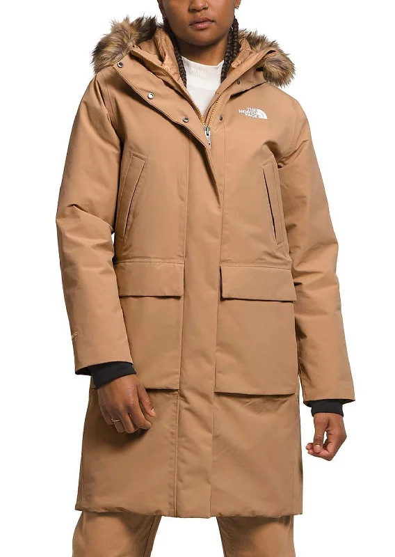 The North Face Women's Arctic Parka Premium Jacket Welt Pockets Slit Pockets Flap Pockets The North Face Women's Arctic Parka Premium Jacket Welt Pockets Slit Pockets Flap Pockets