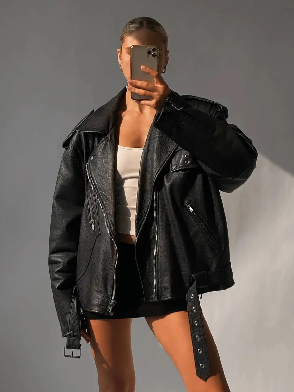 Women's Handmade Oversize Real Leather Black Bomber Jacket Knit Jacket Woven Jacket Fleece Jacket Women's Handmade Oversize Real Leather Black Bomber Jacket Knit Jacket Woven Jacket Fleece Jacket