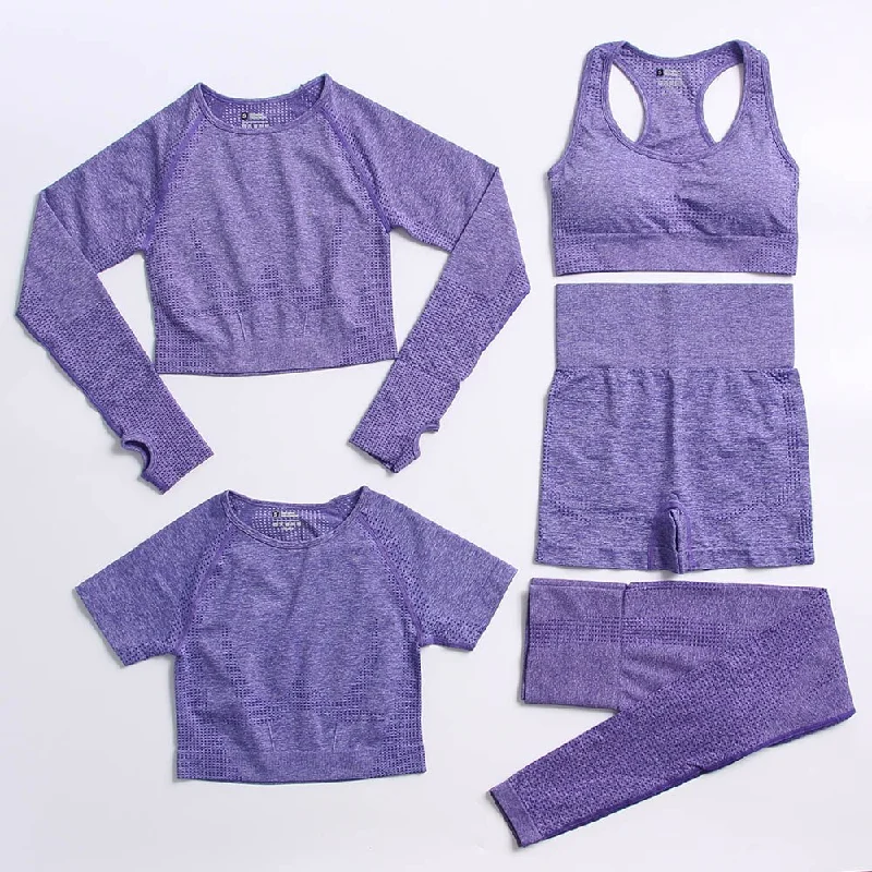 5pc Purple