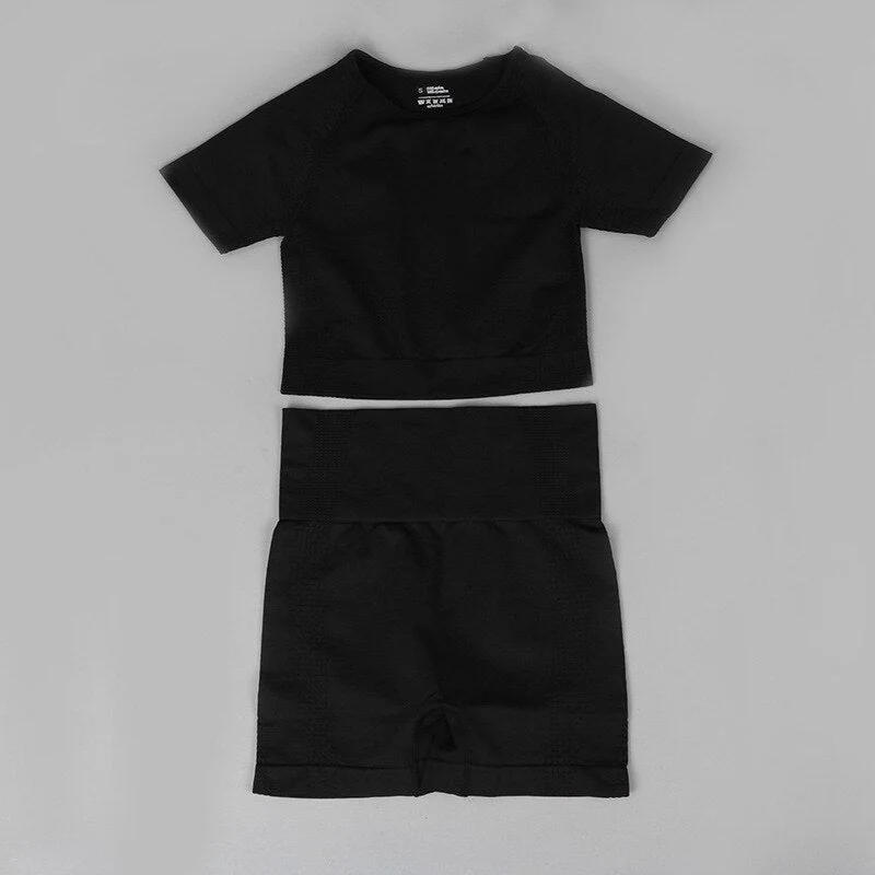 Black short 2pc