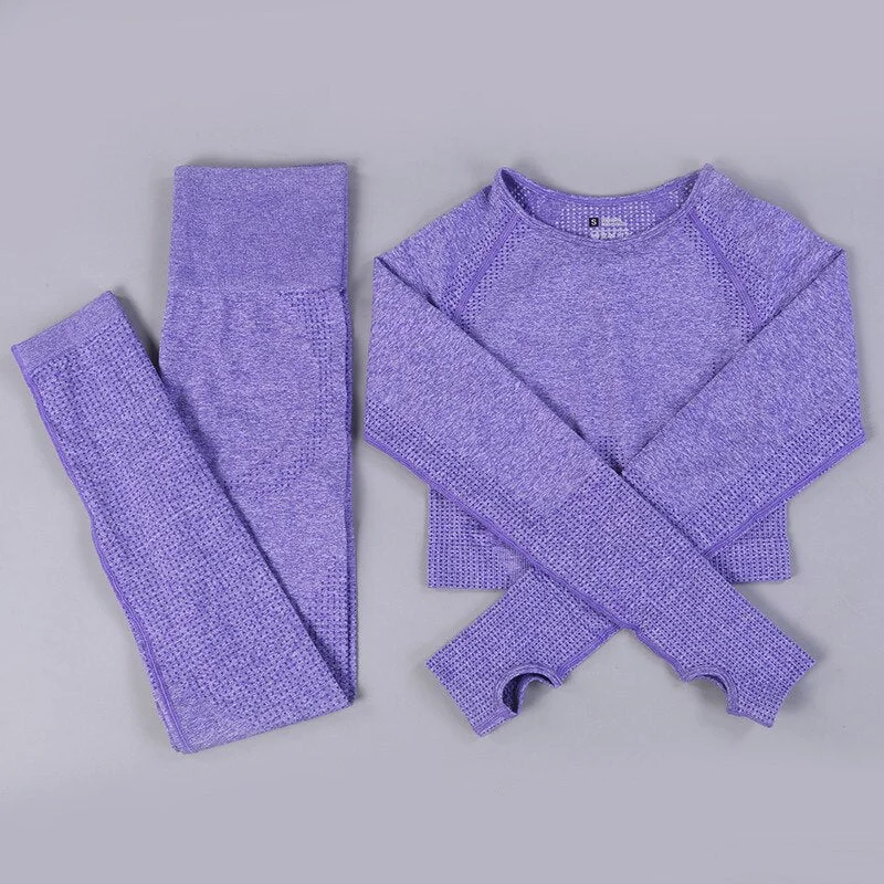 Shirt Purple 2pc