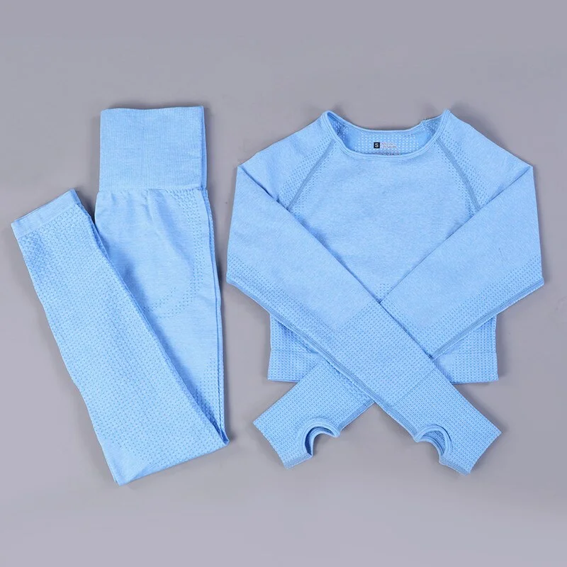 Shirt sky blue 2pc