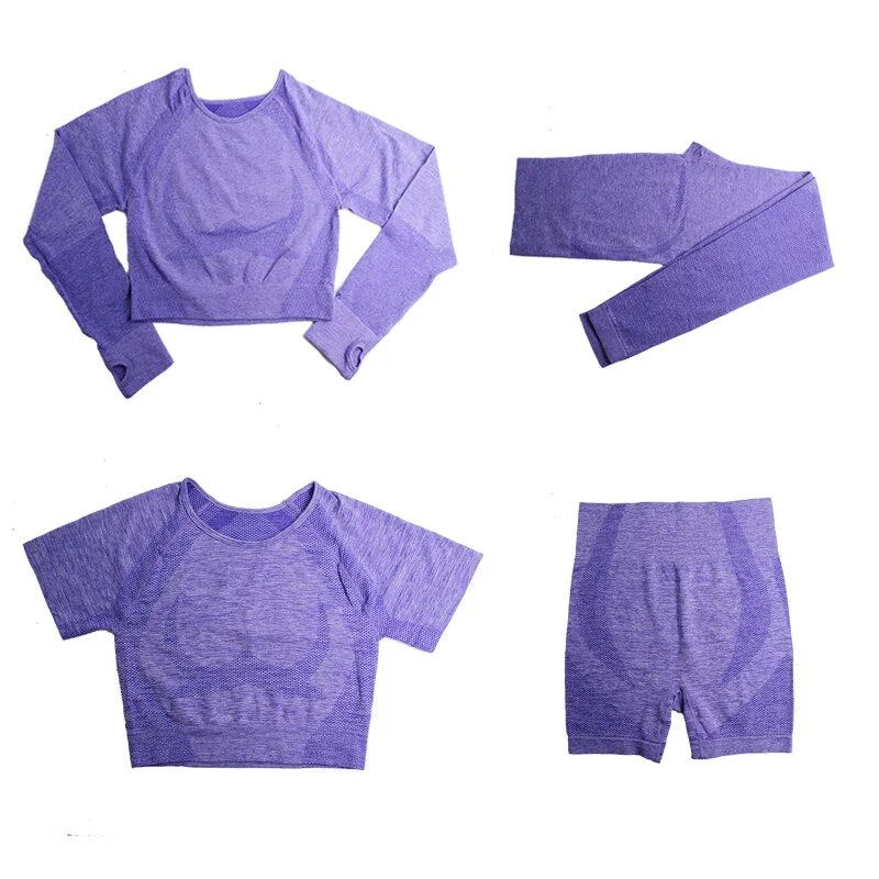 purple 4pc set