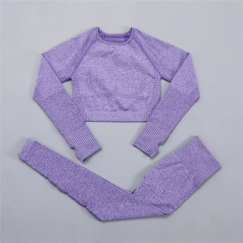 purple  2pc long set