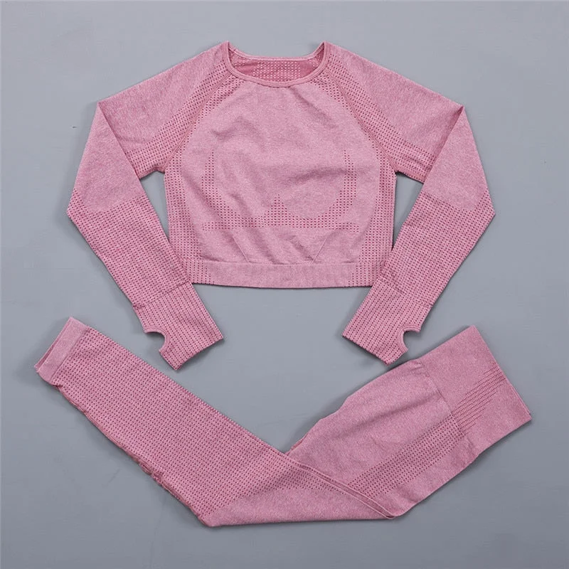 pink  2pc long set