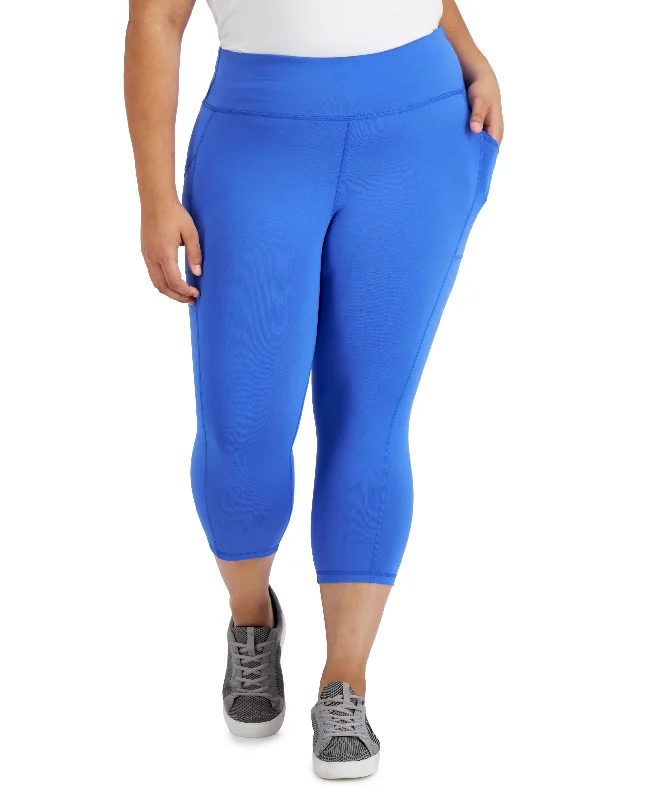 ID Ideology Plus Size Cropped Leggings