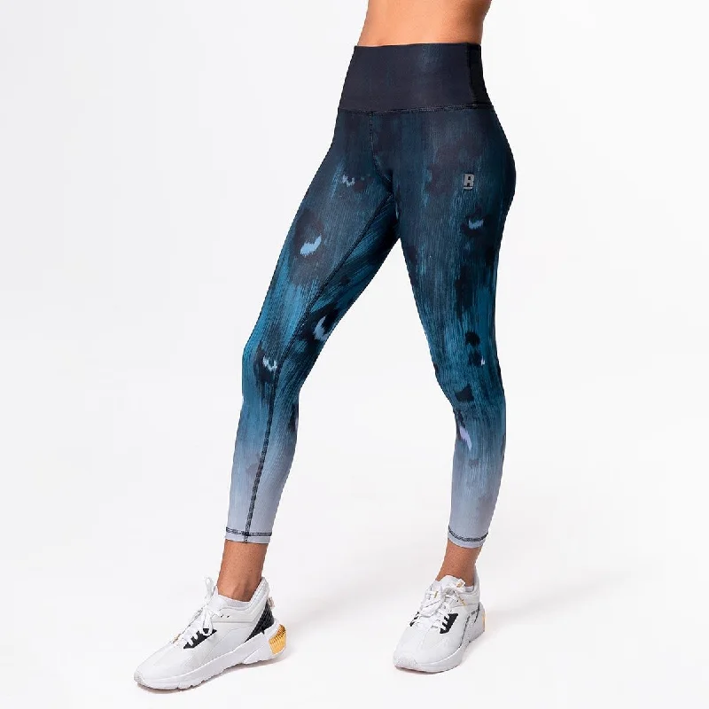 Magnum Opus High Waist Leggings - Sea Port