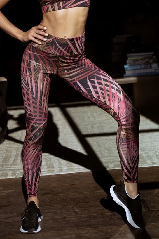 Pink Paradise Athletic Leggings