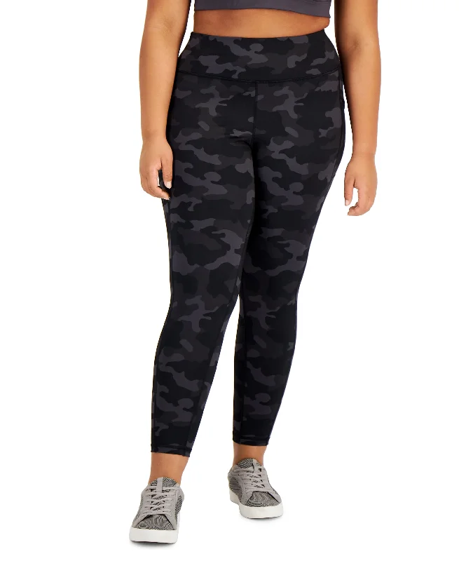 Plus Size Camo 7/8 Leggings