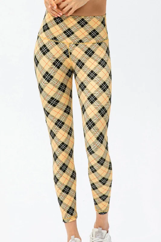 Printed High Waist Sports Leggings