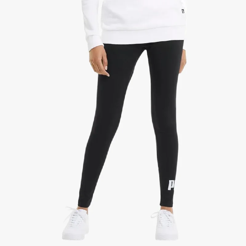 Puma Womens Ess Logo Leggings Black