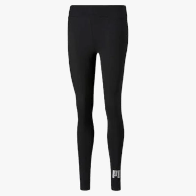 Puma Womens Ess+ Metallic Leggings Black