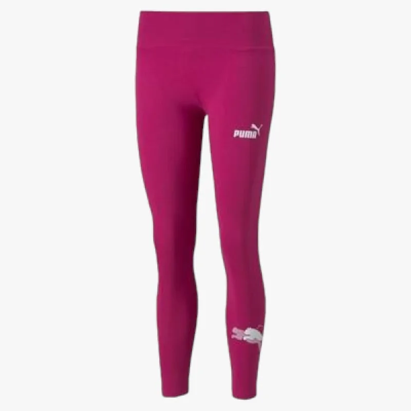 Puma Womens Power Graphic Legging Festival Fuschia