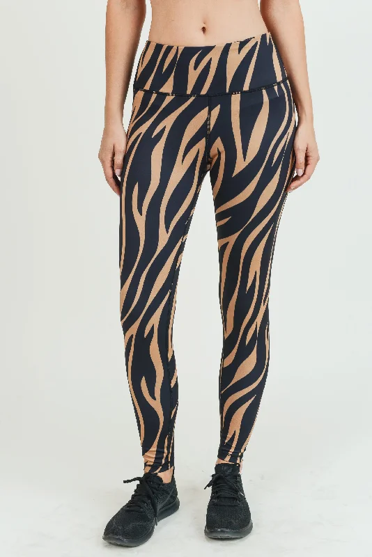 Roar Like A Tiger Active Workout Leggings