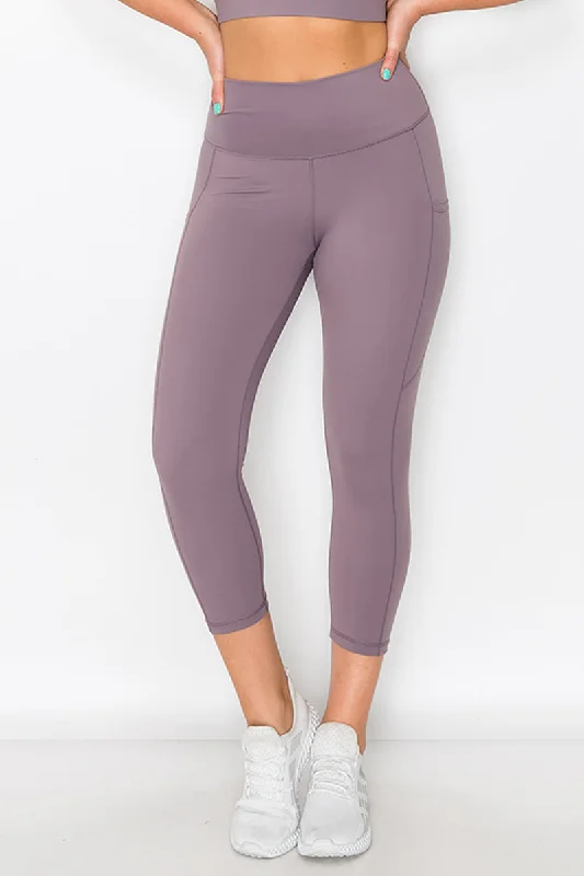 SUPER SOFT Active Capri Legging with Pockets