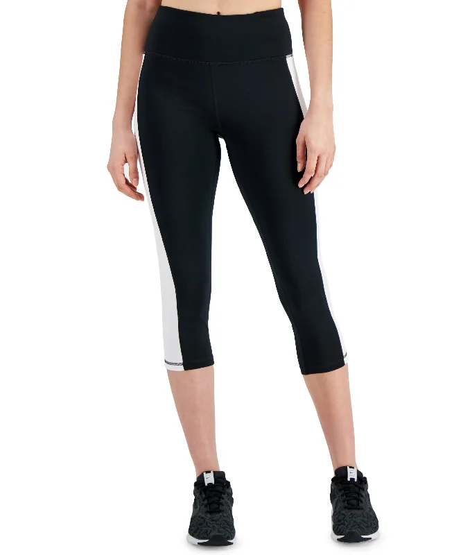 Women's Essentials Colorblocked Cropped Leggings