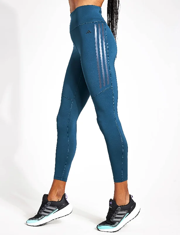 DailyRun 3-Stripes 7/8 Leggings - Arctic Night Stylish Athletic Wear Leggings