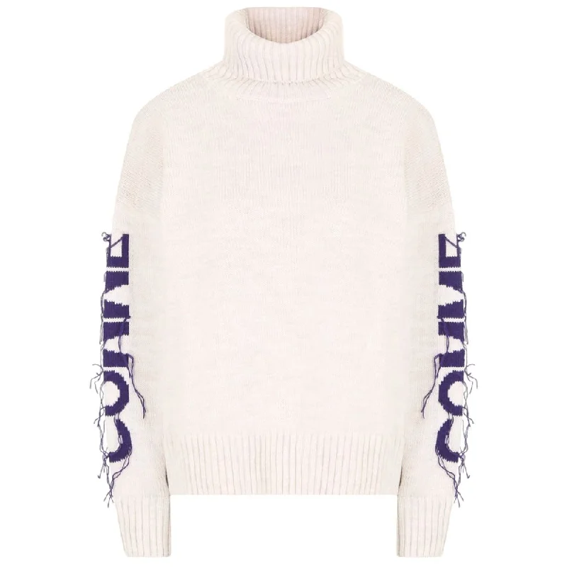 Beige Acrylic Sweater