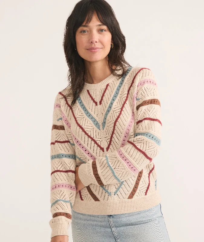 Brooke Crewneck Sweater Fitted Slim Tailored