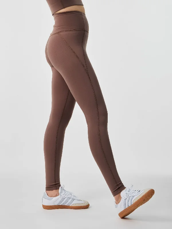 Girlfriend Collective Compressive High-Rise 7/8 Legging - Porcini Trendy Colorblock Print Leggings Girlfriend Collective Compressive High-Rise 7/8 Legging - Porcini Trendy Colorblock Print Leggings
