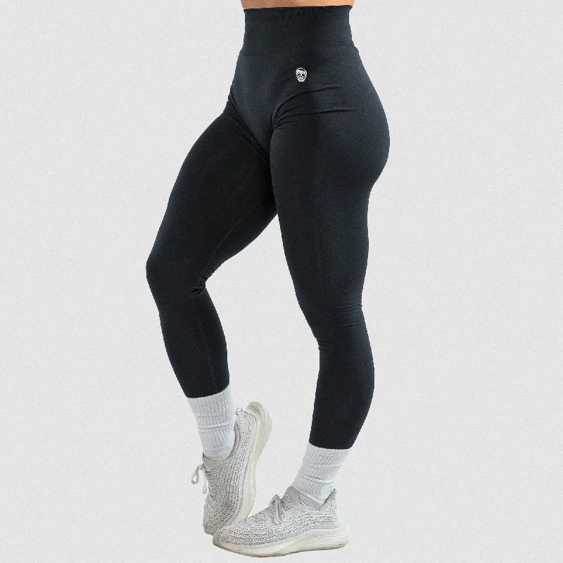 Infinity Leggings - Graphite Fashionable Sports Compression Leggings