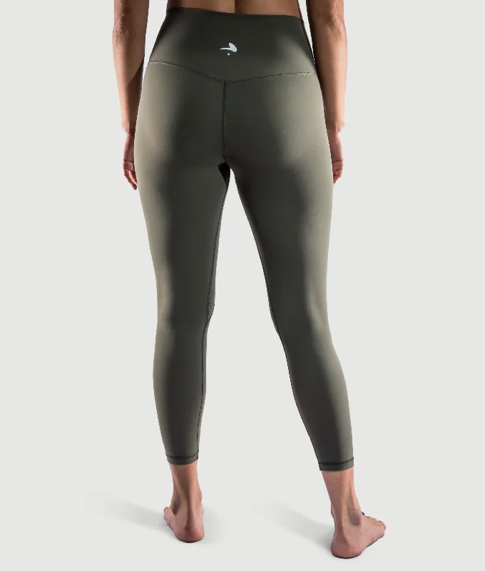 IRIS SCULPT LEGGINGS - GREEN Stylish Winter-Ready Leggings