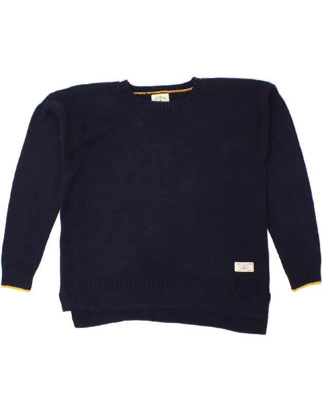 JOULES Womens Oversized Crew Neck Jumper Sweater UK 10 Small Navy Blue Anti-Pilling Anti-Shrink Durable JOULES Womens Oversized Crew Neck Jumper Sweater UK 10 Small Navy Blue Anti-Pilling Anti-Shrink Durable
