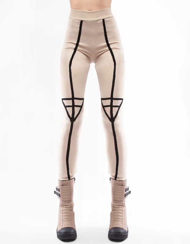LEGGINGS STRUCTURE SENSE Trendy Sporty Compression Leggings