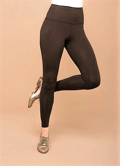 Last Chance Size Small | Lysse Premium Control Ankle Length Leggings ESPRESSO Brown Trendy Black Mesh Leggings Last Chance Size Small | Lysse Premium Control Ankle Length Leggings ESPRESSO Brown Trendy Black Mesh Leggings