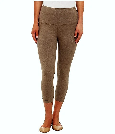 Last Chance Size Small | Lysse Premium Control Capri Length Leggings WICKER MEALANGE Elegant Textured Leggings Last Chance Size Small | Lysse Premium Control Capri Length Leggings WICKER MEALANGE Elegant Textured Leggings