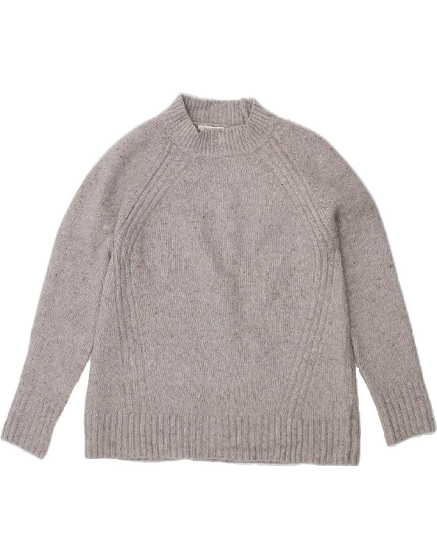 WHITE STUFF Womens Turtle Neck Jumper Sweater UK 14 Large Grey Layered Multi-layer Single Layer WHITE STUFF Womens Turtle Neck Jumper Sweater UK 14 Large Grey Layered Multi-layer Single Layer