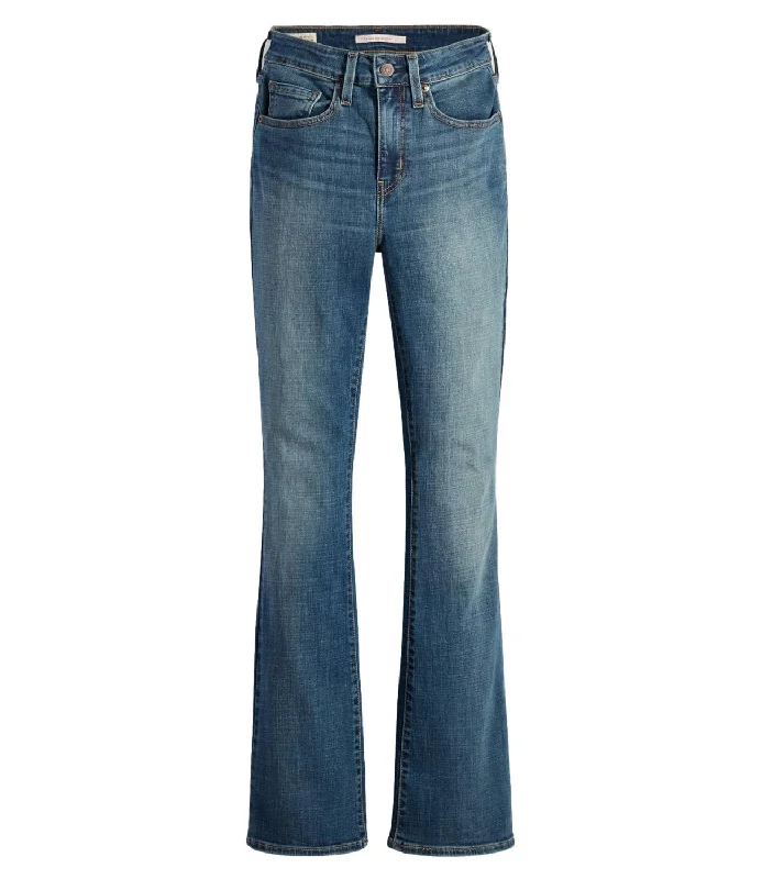 Levi's jeans denim scuro donna 725 high rise L.32