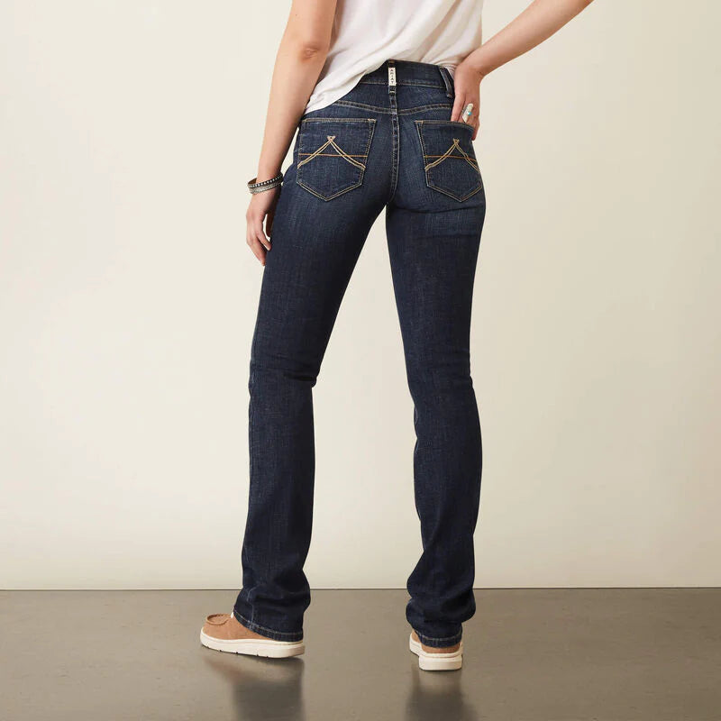 Ariat REAL Womens Jeans - Perfect Rise Straight - Aubree Missouri Cozy Wide-Legged Jeans Ariat REAL Womens Jeans - Perfect Rise Straight - Aubree Missouri Cozy Wide-Legged Jeans