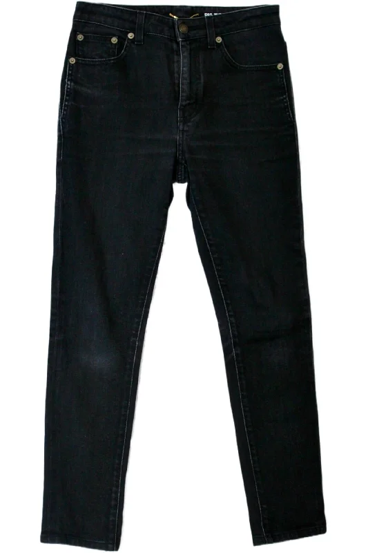 Saint Laurent Paris - Skinny Jeans Chic Rolled Cuff Denim Jeans